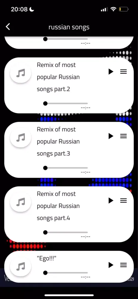 Russian songs Screenshots
