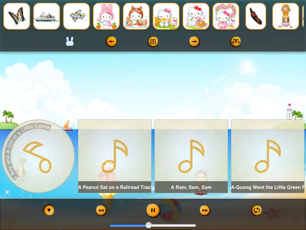 تصاویر Kids Songs: Candy Music Box 8 - App Toys iPad 