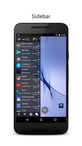 Скриншоты JINA Drawer - Apps Organizer