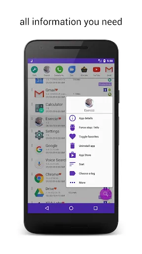 Скриншоты JINA Drawer - Apps Organizer