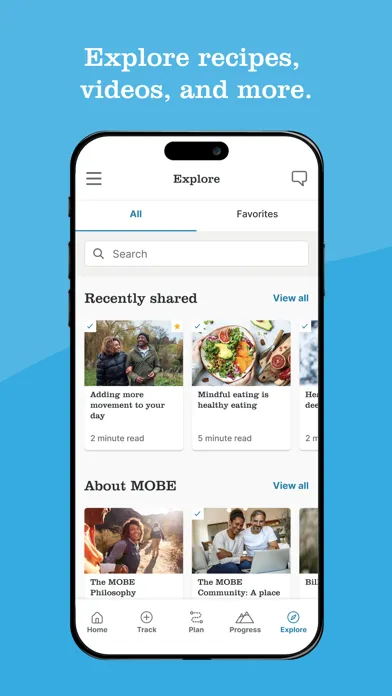MOBE Health Guide应用截图