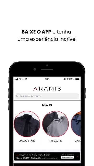 Screenshot di Aramis | Moda Masculina