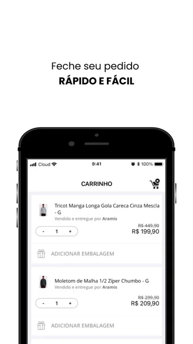 Screenshot di Aramis | Moda Masculina