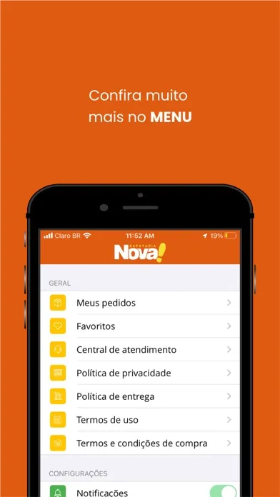 ภาพหน้าจอของ Sapataria Nova - loja online
