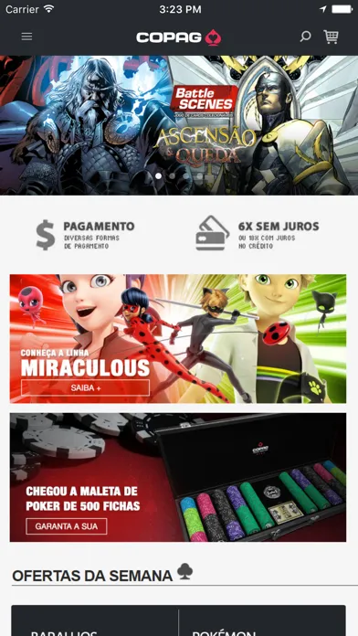 Copag Loja Screenshots