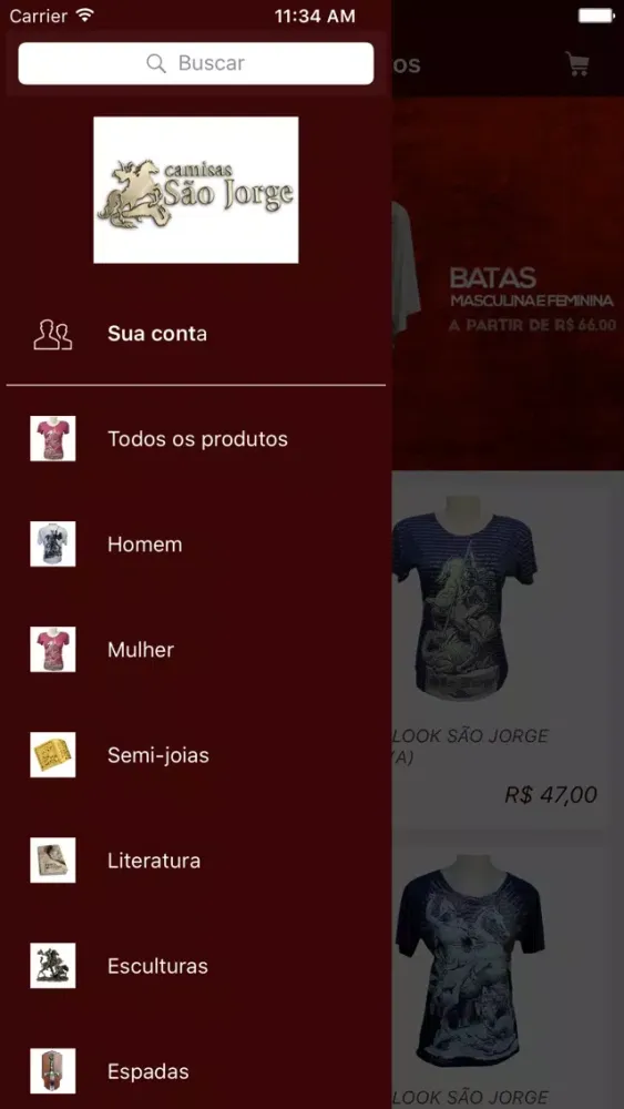 Скриншоты Camisas São Jorge