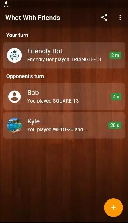 Whot With Friends Screenshots