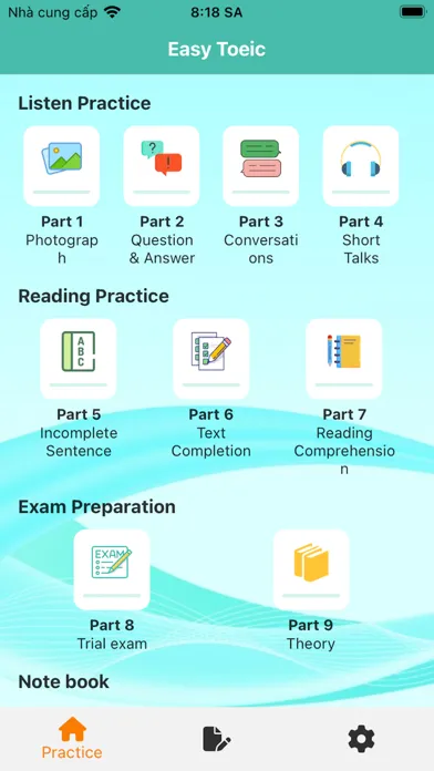 Easy Toeic Ekran Görüntüleri