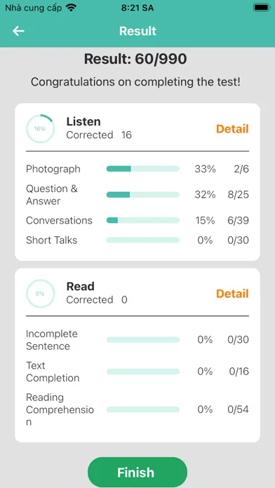 Easy Toeic Ekran Görüntüleri