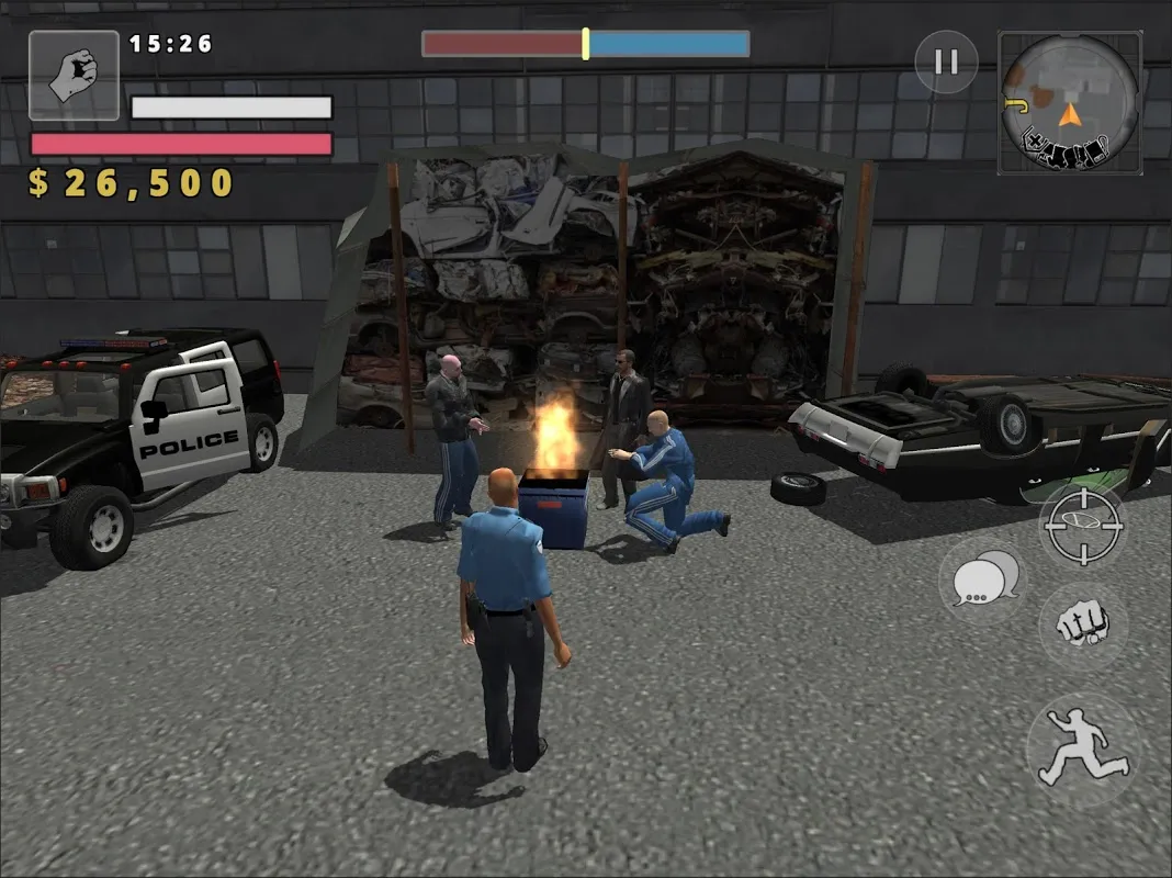 Police Cop Simulator. Gang War应用截图