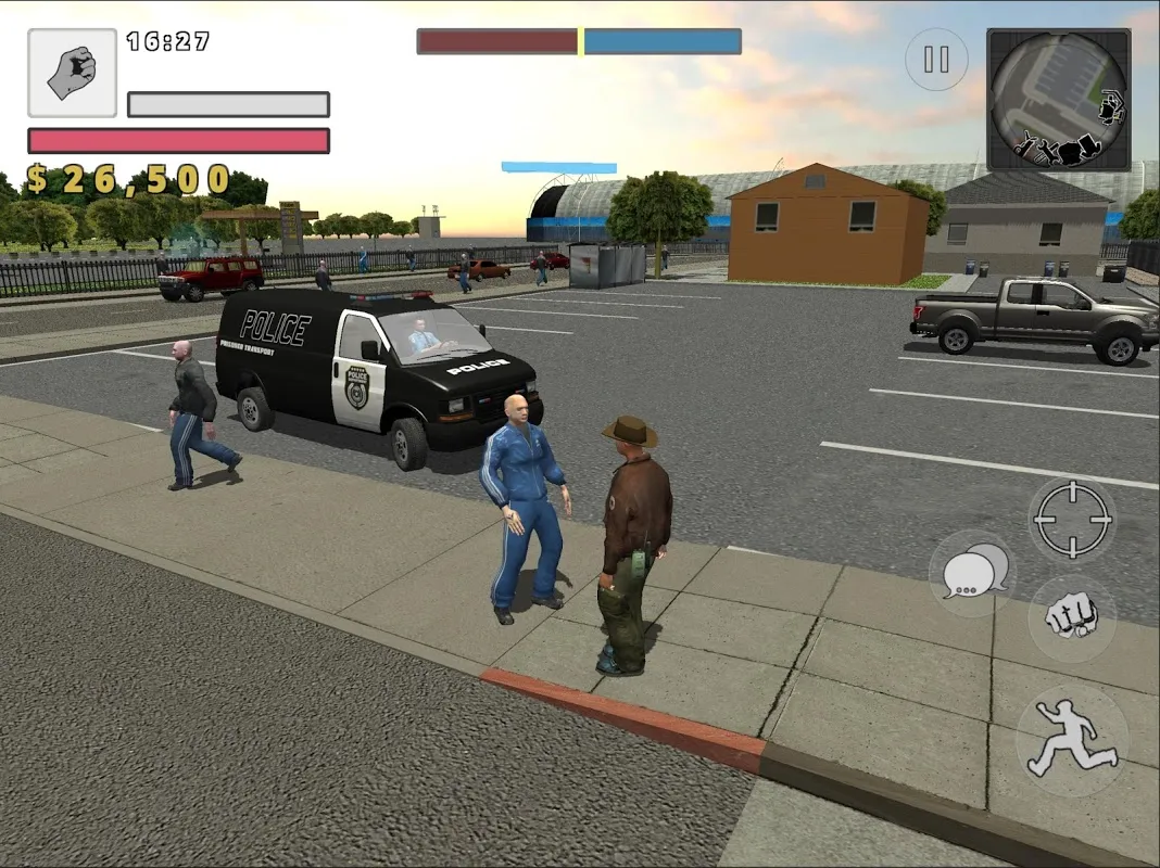 Police Cop Simulator. Gang War应用截图