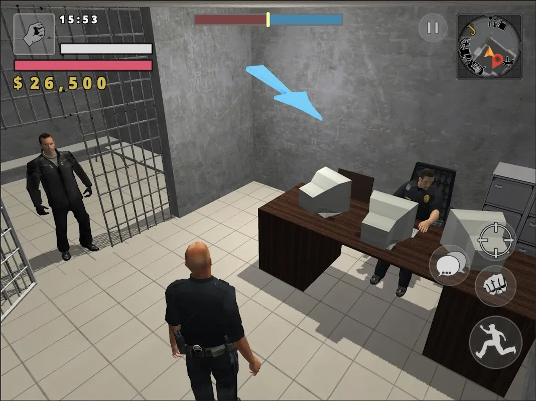 Police Cop Simulator. Gang War应用截图