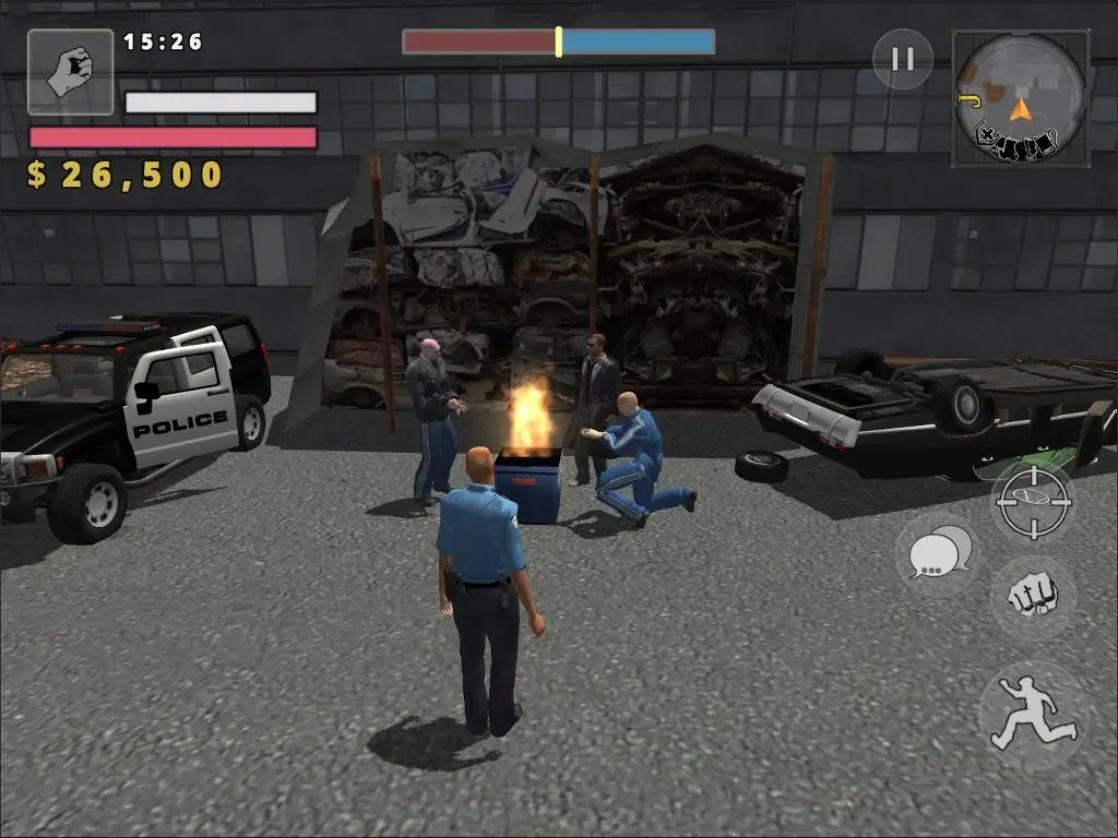 Police Cop Simulator. Gang War应用截图