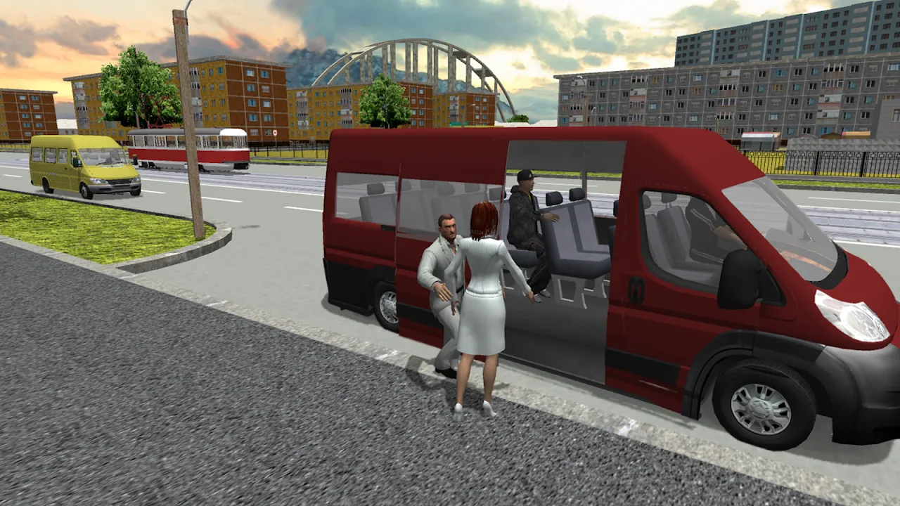 Minibus Simulator 2017 स्क्रीनशॉट