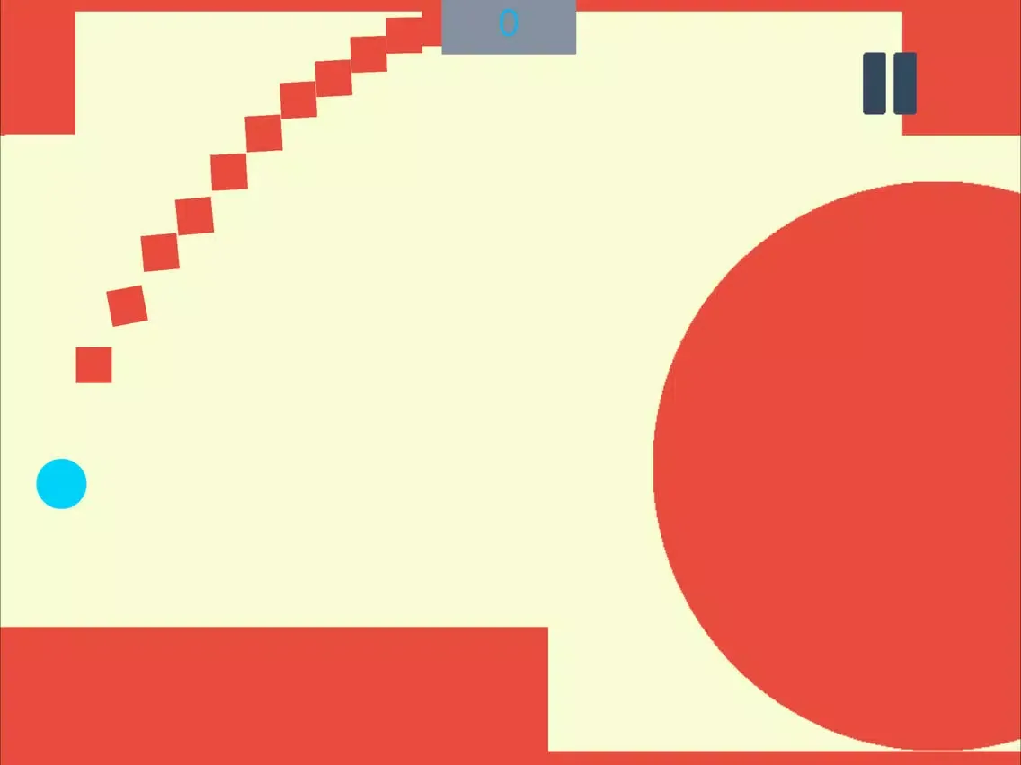 Zrzuty ekranu Tunnel Ball 2D - Bounce and Avoid iPad 