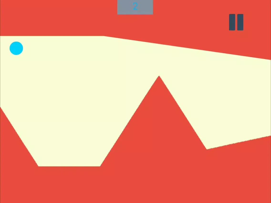 Zrzuty ekranu Tunnel Ball 2D - Bounce and Avoid iPad 