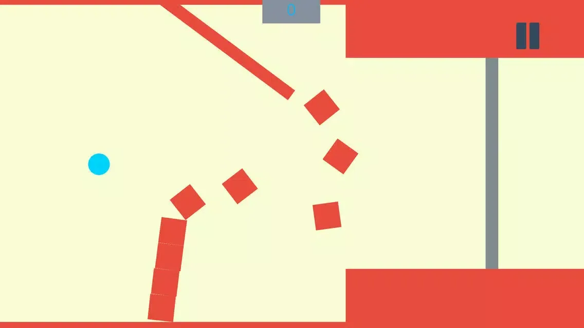 Zrzuty ekranu Tunnel Ball 2D - Bounce and Avoid