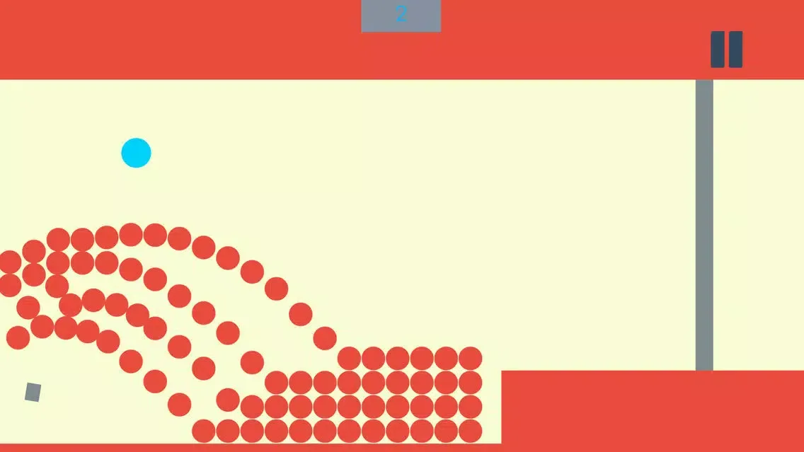 Zrzuty ekranu Tunnel Ball 2D - Bounce and Avoid