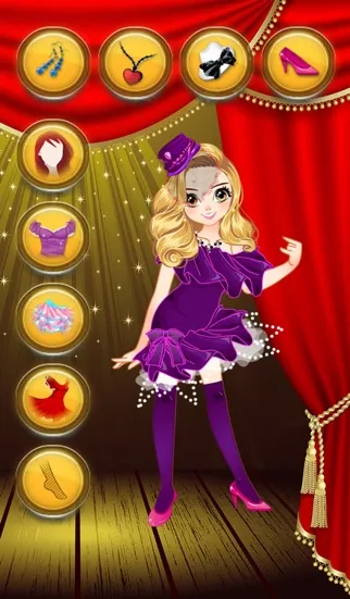 Dress Up Pretty Dancer - Makeover Kid Games for Girls. Fashion makeup for princess girl, fairy star in beauty salon Screenshots