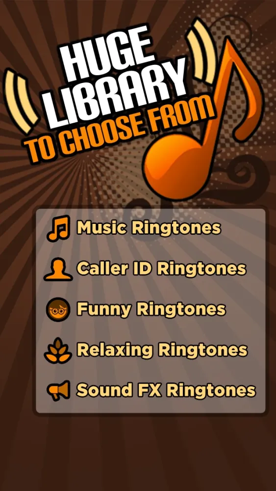 Capturas de tela do 1500 Ringtones Unlimited - Download the best iPhone Ringtones