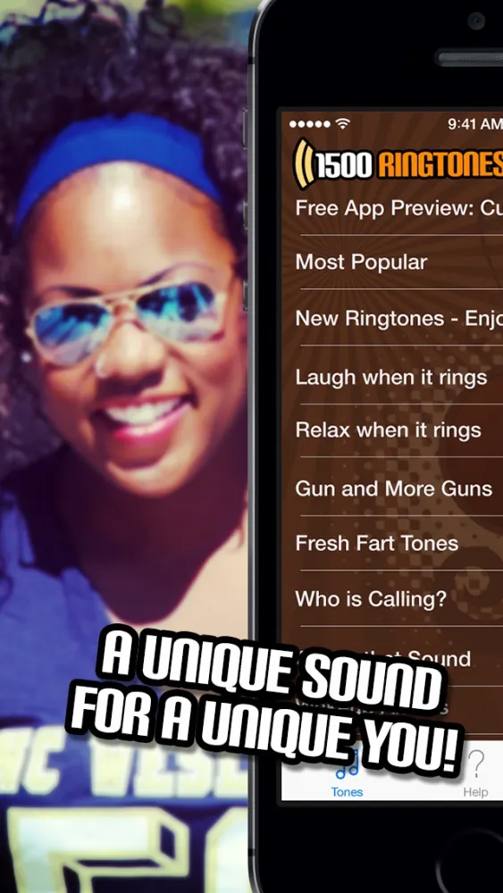 Capturas de tela do 1500 Ringtones Unlimited - Download the best iPhone Ringtones