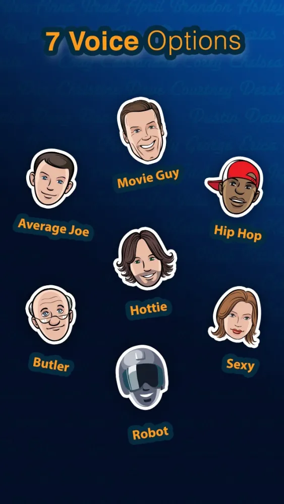 Tangkapan skrin Free Caller ID Ringtones - HEAR who is calling