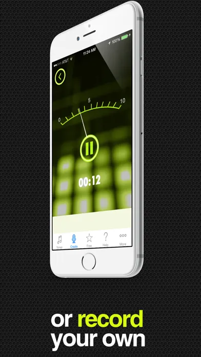 ภาพหน้าจอของ ToneCreator - Create ringtones, text tones and alert tones