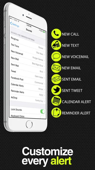 ภาพหน้าจอของ ToneCreator - Create ringtones, text tones and alert tones