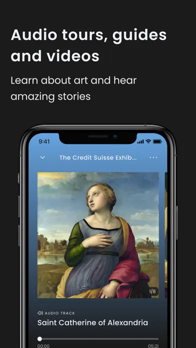 Capturas de tela do Smartify: Arts and Culture
