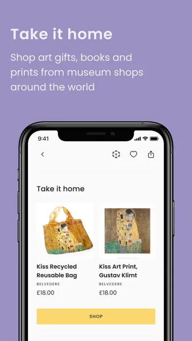 Capturas de tela do Smartify: Arts and Culture