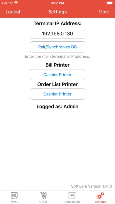 Ảnh chụp màn hình của Mobi POS - Point of Sale