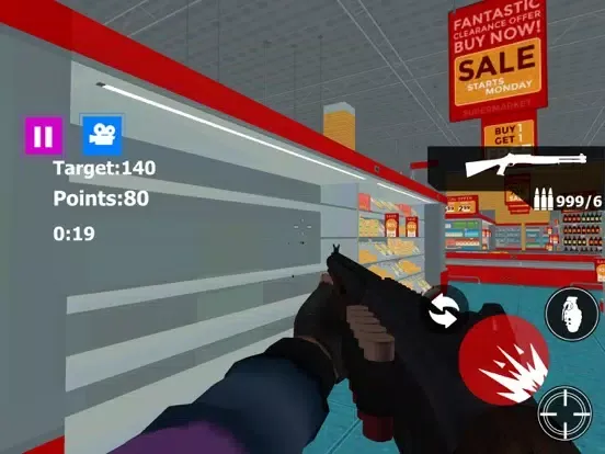 Capturas de pantalla de Smash Supermarket:Destroy MAL iPad 