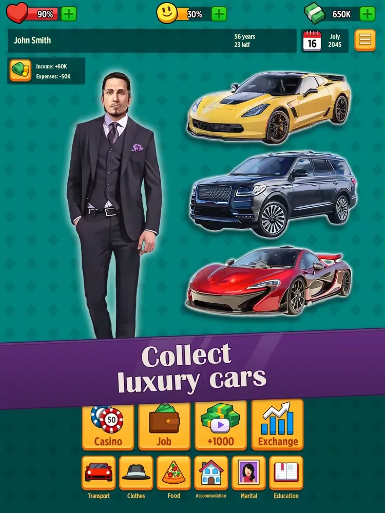 Mafia Boss: business life sim iPad 应用截图