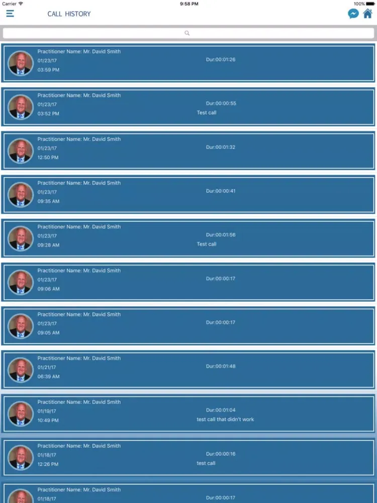 Mobile Lawyer Visit iPad  Screenshots