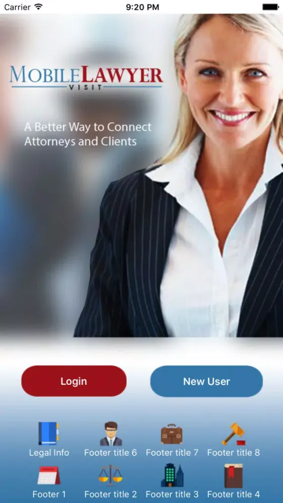 Mobile Lawyer Visit Screenshots