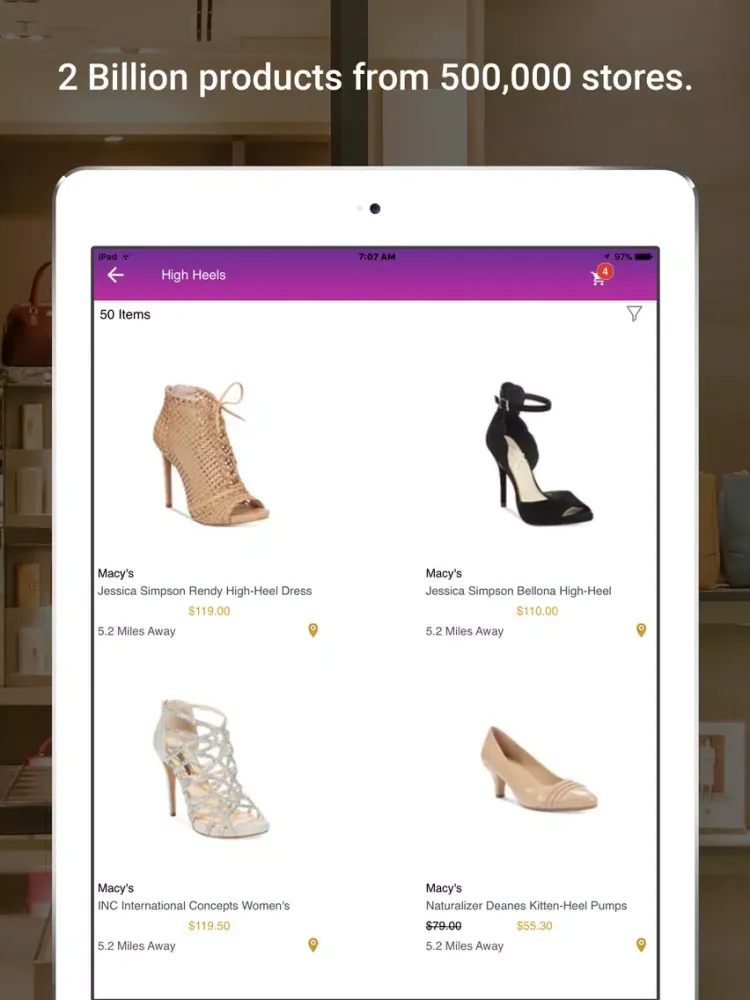 تصاویر Mobifalcon: Search, find, buy from any local store iPad 