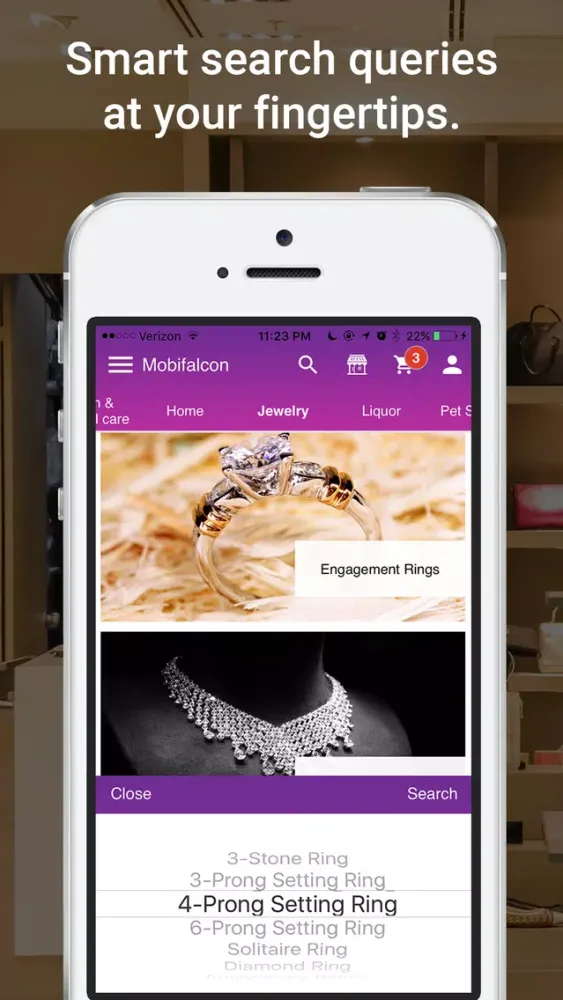 تصاویر Mobifalcon: Search, find, buy from any local store