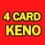 4 Card Keno - Multi Card Keno