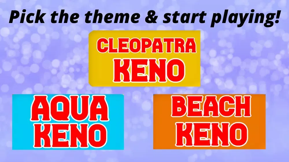 Keno - 20 Card keno games应用截图