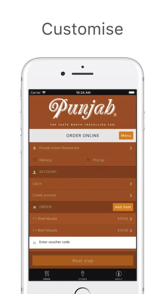 Punjab Indian Restaurant应用截图