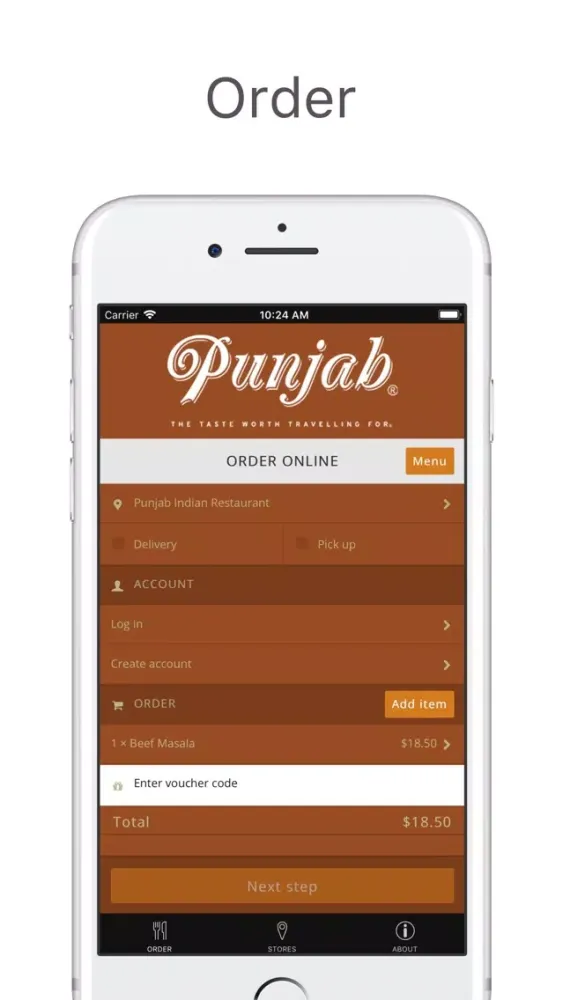 Punjab Indian Restaurant应用截图