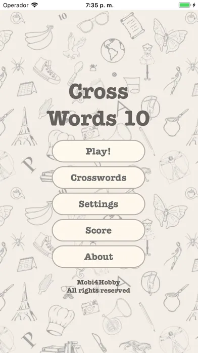 CrossWords 10 스크린샷