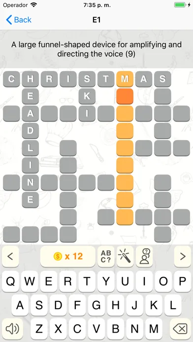 Captures d'écran de CrossWords 10 Pro