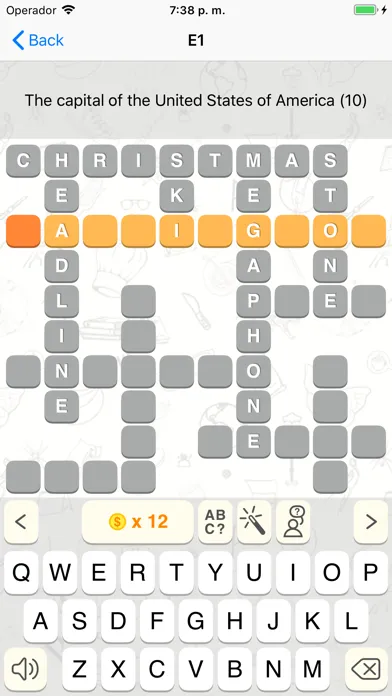 Captures d'écran de CrossWords 10 Pro
