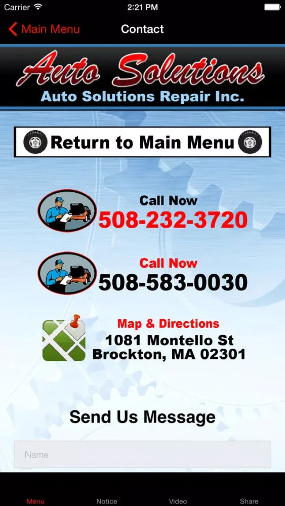 Auto Solutions Repair Inc. Screenshots