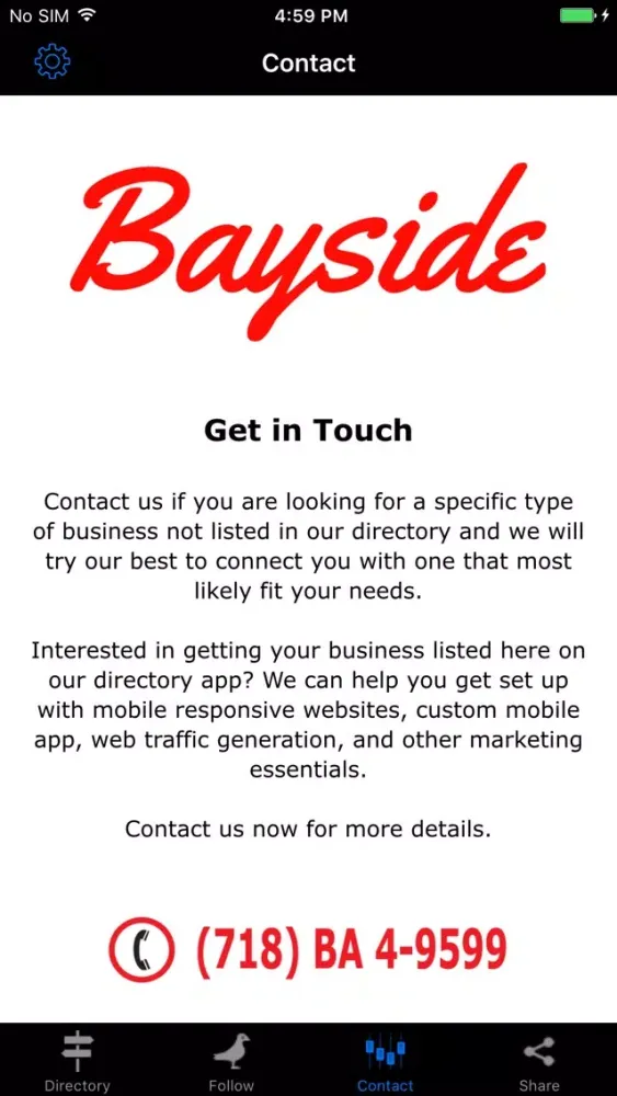 Bayside Live Directory স্ক্রিনশট