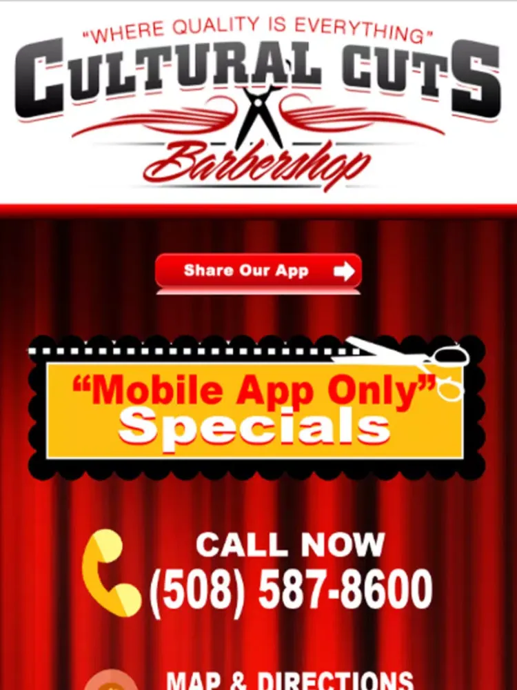 Cultural Cuts Barbershop iPad 應用截圖