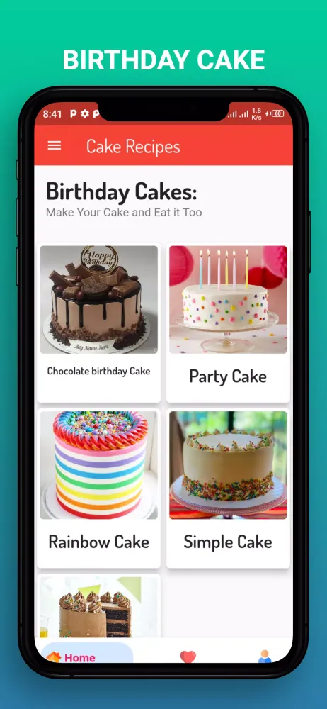 Cake Recipes Tasty Cookbook Screenshots