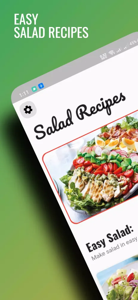 Easy Salad Recipes Cookbook Screenshots