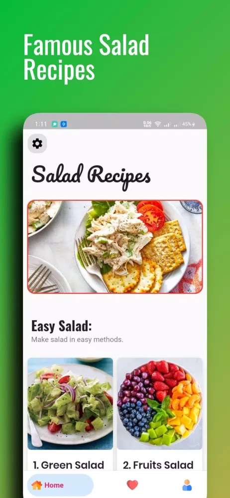 Easy Salad Recipes Cookbook Screenshots